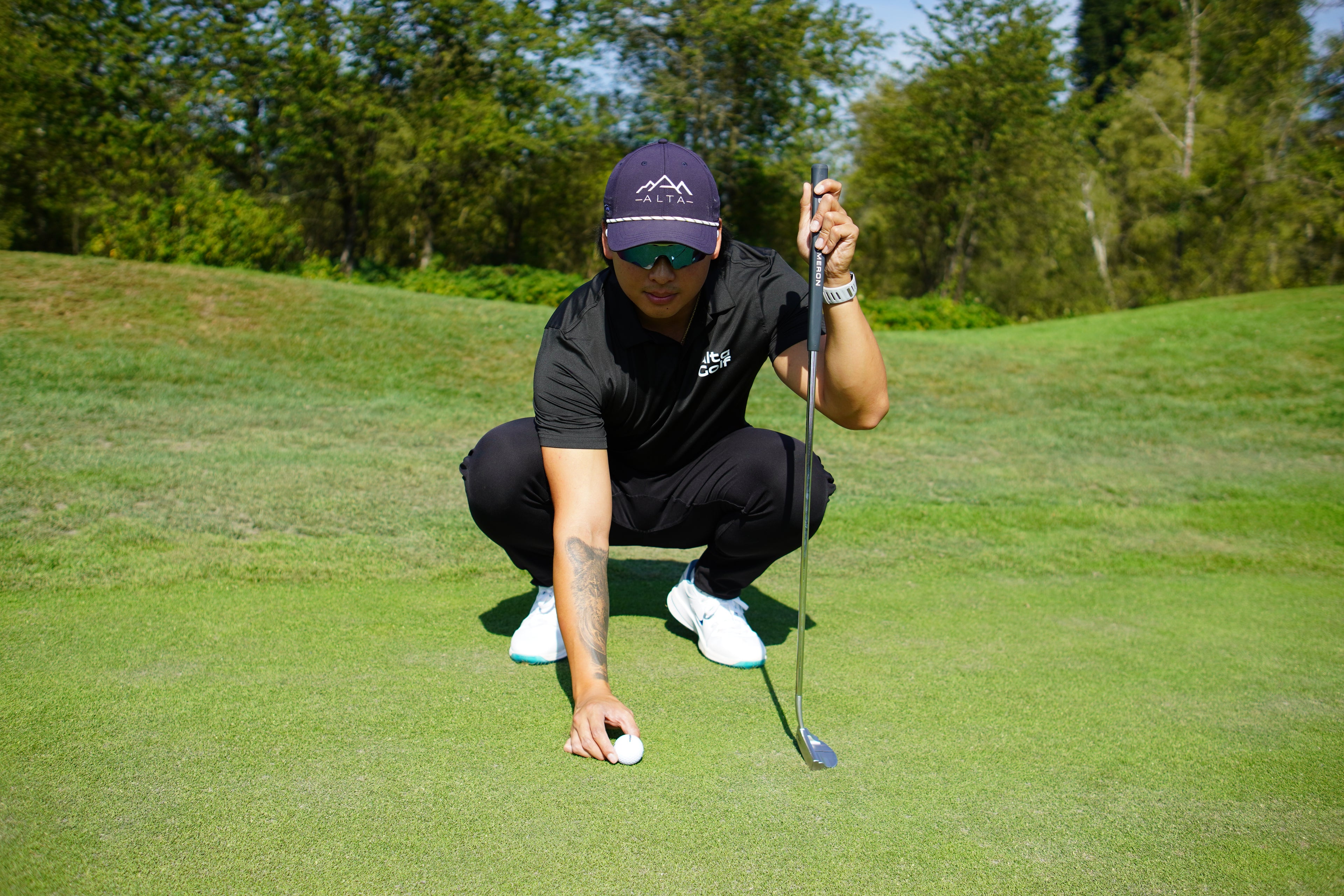 Blue Golf Hat
