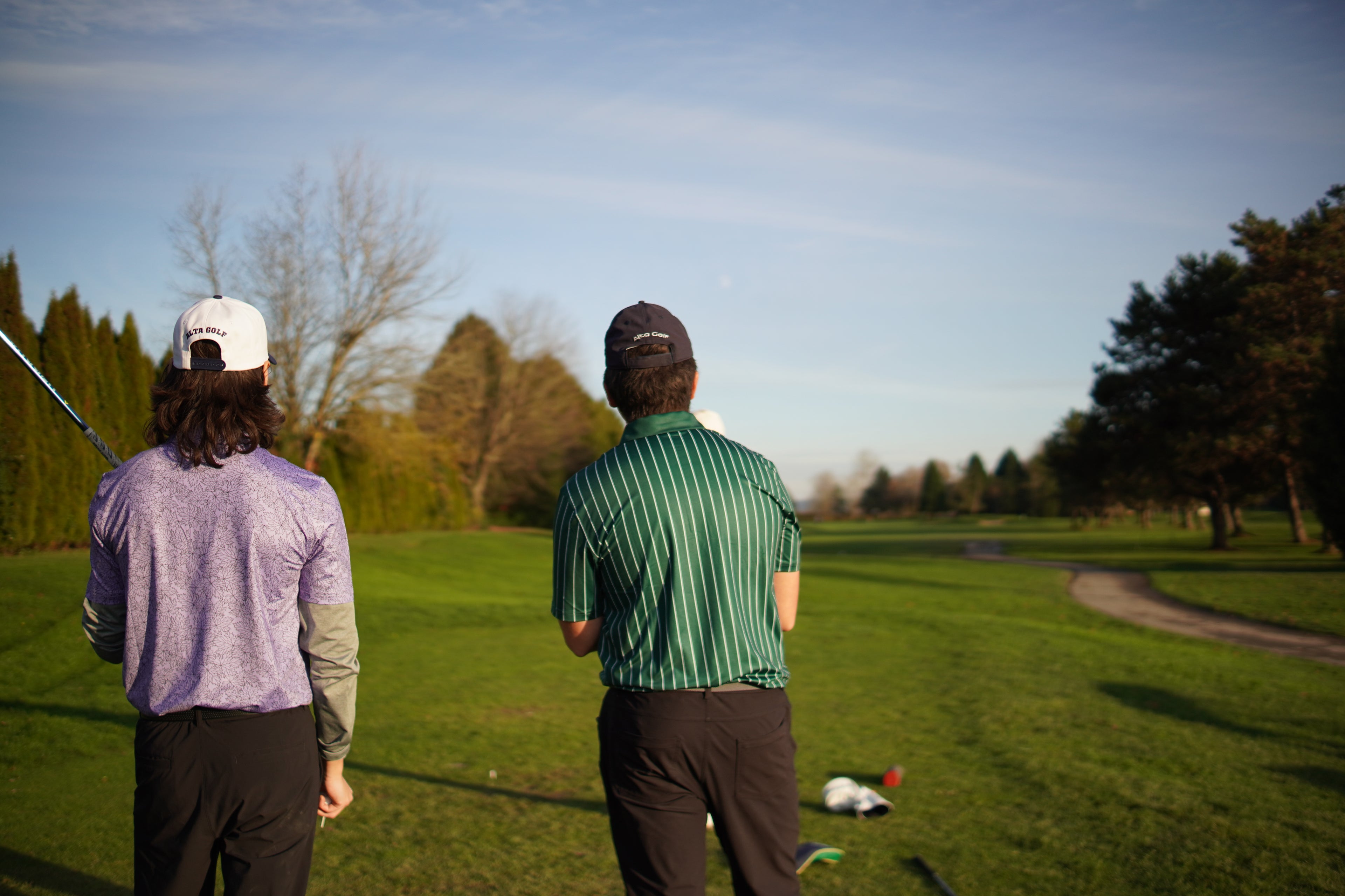 Lilac Maple Leaf Polo